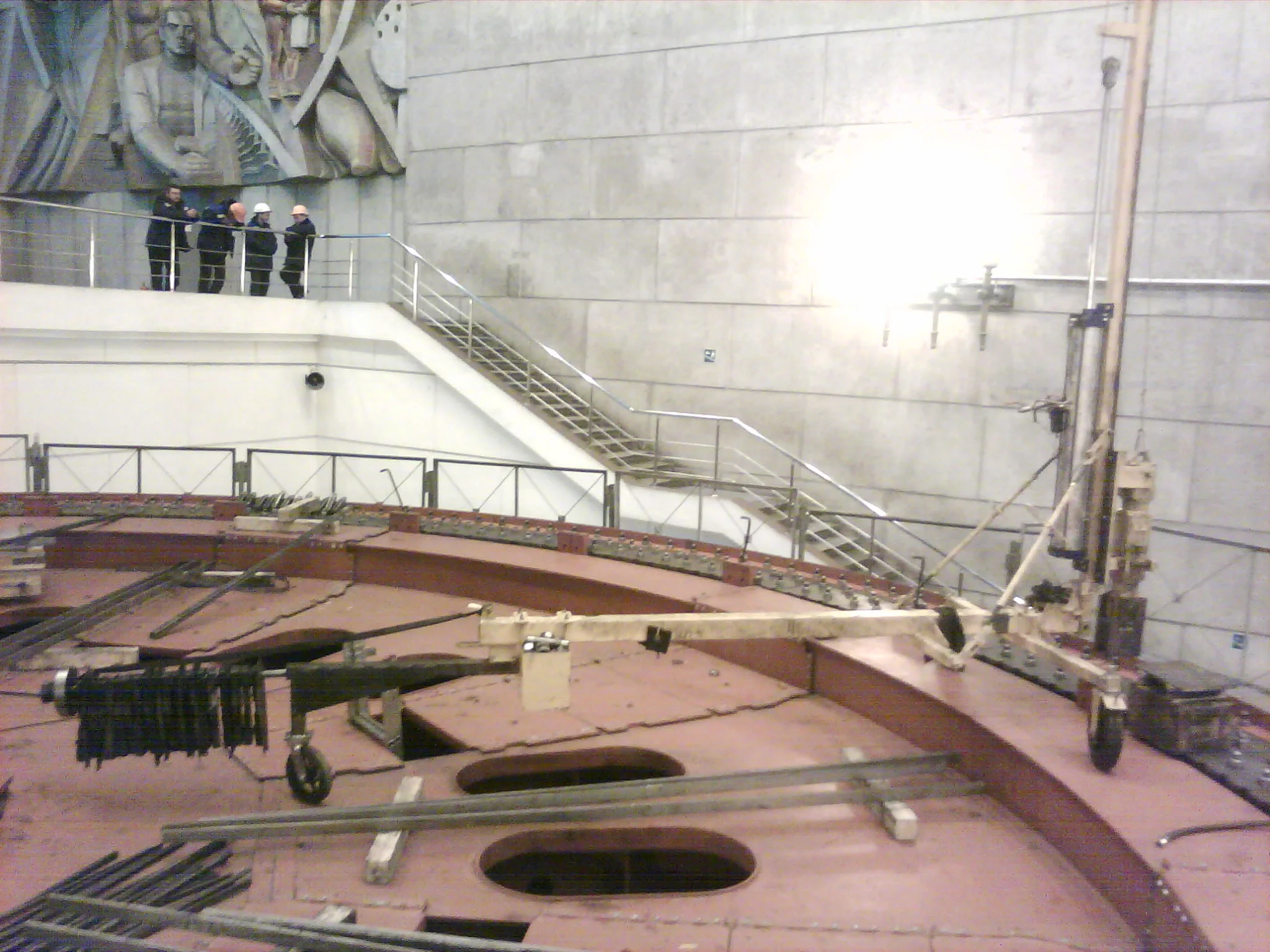 Сваебойная установка ППМ  - дорнирование статоров