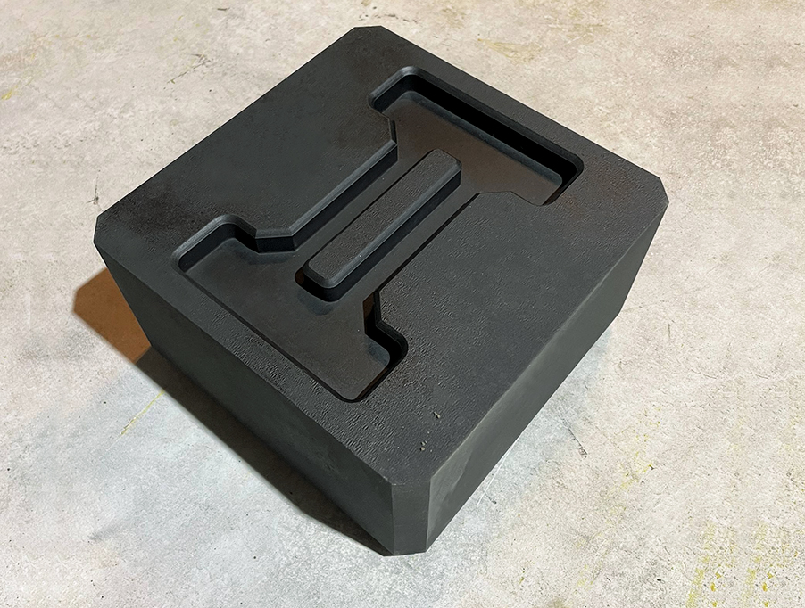 шабот - насадка для сваебойной установки МСУ